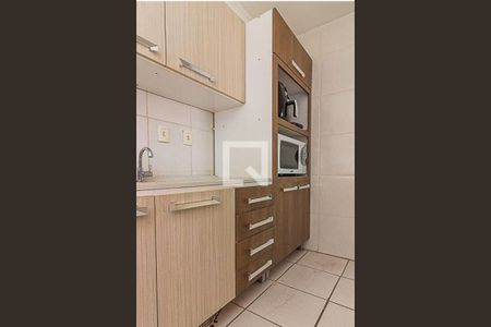 Cozinha de apartamento à venda com 2 quartos, 50m² em Santos Dumont, São Leopoldo