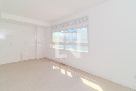 Sala de apartamento à venda com 1 quarto, 36m² em Farroupilha, Porto Alegre