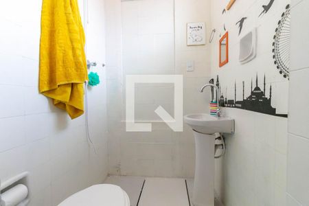 Banheiro Quarto de apartamento à venda com 4 quartos, 120m² em Caiçaras, Belo Horizonte