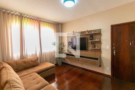 Sala de apartamento à venda com 4 quartos, 120m² em Caiçaras, Belo Horizonte