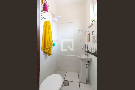 Banheiro Quarto de apartamento à venda com 4 quartos, 120m² em Caiçaras, Belo Horizonte