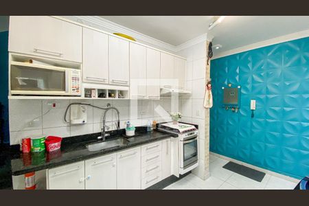 Cozinha de apartamento à venda com 2 quartos, 118m² em Vila Tibiriçá, Santo André