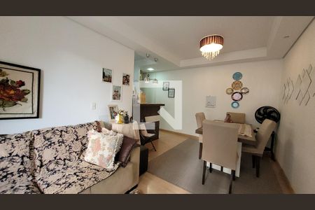 Sala de apartamento à venda com 2 quartos, 60m² em Mansões Santo Antônio, Campinas