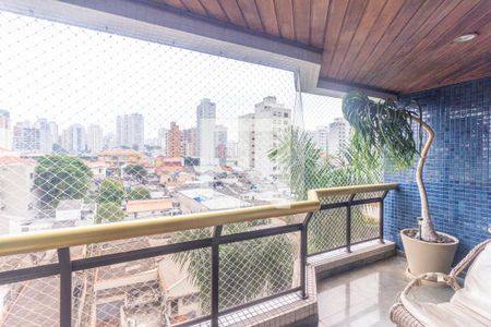 Varanda da sala de apartamento à venda com 4 quartos, 176m² em Vila Mariana, São Paulo