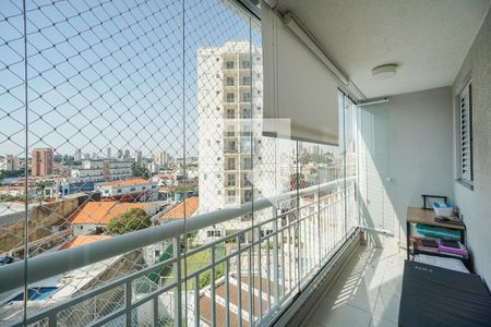 Varanda de apartamento à venda com 3 quartos, 73m² em Chácara Santo Antônio (zona Leste), São Paulo