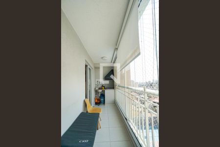 Varanda de apartamento à venda com 3 quartos, 73m² em Chácara Santo Antônio (zona Leste), São Paulo