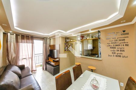 Sala de apartamento à venda com 2 quartos, 47m² em Vila Antonieta, São Paulo
