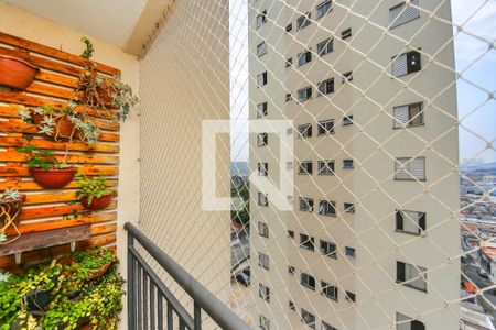 Varanda Sala de apartamento à venda com 2 quartos, 47m² em Vila Antonieta, São Paulo