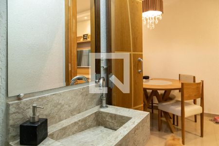 Lavabo de casa de condomínio para alugar com 2 quartos, 123m² em Burgo Paulista, São Paulo