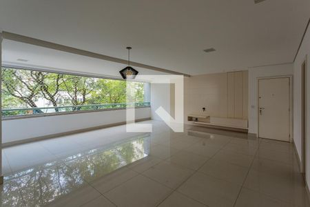 Sala de apartamento à venda com 4 quartos, 162m² em Sion, Belo Horizonte