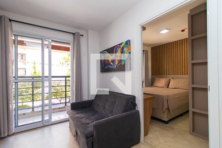 Sala de apartamento para alugar com 1 quarto, 38m² em Bela Vista, São Paulo