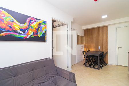 Sala de apartamento para alugar com 1 quarto, 38m² em Bela Vista, São Paulo