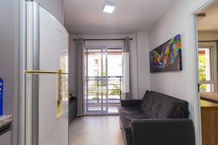 Sala de apartamento para alugar com 1 quarto, 38m² em Bela Vista, São Paulo