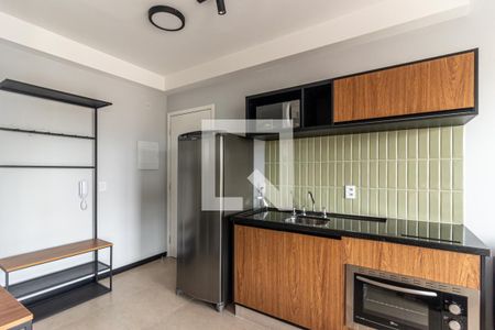 Cozinha de kitnet/studio à venda com 1 quarto, 30m² em Consolação, São Paulo