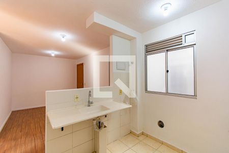 Cozinha de apartamento para alugar com 2 quartos, 41m² em São José, Canoas
