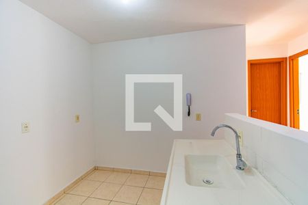Cozinha de apartamento para alugar com 2 quartos, 41m² em São José, Canoas