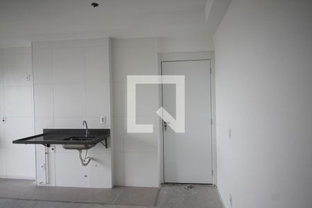 Sala - Cozinha de apartamento à venda com 2 quartos, 38m² em Veleiros, São Paulo