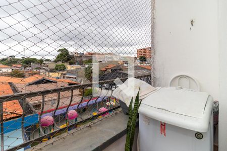 Varanda da Sala de apartamento à venda com 2 quartos, 52m² em Vila Jacuí, São Paulo