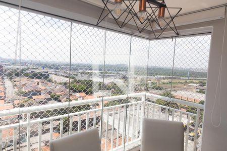 Varanda de apartamento à venda com 2 quartos, 62m² em Vila Augusta, Guarulhos