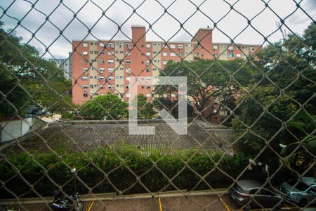 Vista da Sala de apartamento à venda com 3 quartos, 84m² em Jardim Sabará, Porto Alegre