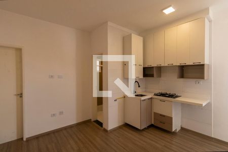 Sala e Cozinha Integrada  de apartamento para alugar com 2 quartos, 35m² em Cangaiba, São Paulo