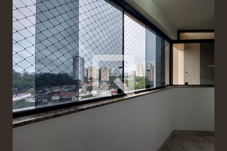Varanda da Sala de apartamento à venda com 2 quartos, 84m² em Campo Grande, São Paulo