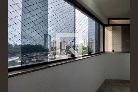 Varanda da Sala de apartamento para alugar com 2 quartos, 84m² em Campo Grande, São Paulo