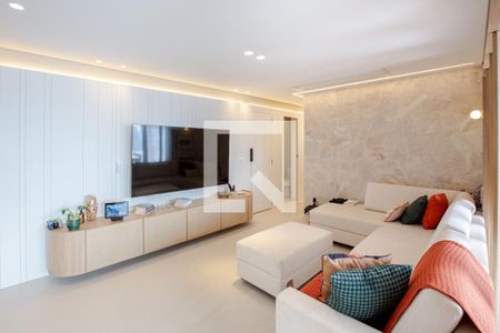 SALA de apartamento à venda com 3 quartos, 136m² em Barra Funda, São Paulo
