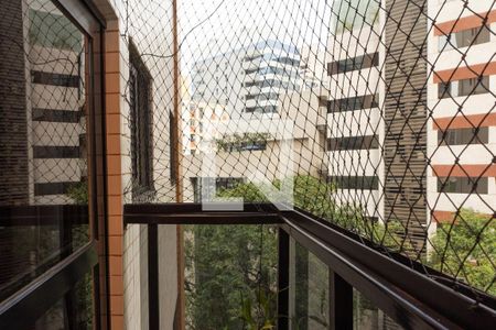 Varanda da Sala de apartamento à venda com 3 quartos, 90m² em Vila Olímpia, São Paulo