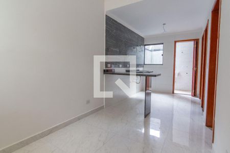 Sala/Cozinha de apartamento à venda com 2 quartos, 50m² em Vila Carrão, São Paulo