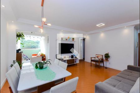 Sala de apartamento à venda com 3 quartos, 92m² em Jardim Nova Taboao, Guarulhos