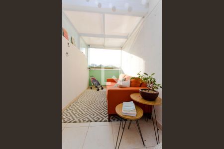 Varanda da Sala de apartamento para alugar com 3 quartos, 92m² em Jardim Nova Taboao, Guarulhos