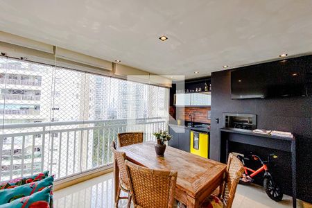 Varanda da Sala de apartamento à venda com 2 quartos, 85m² em Alto da Mooca, São Paulo