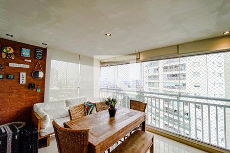 Varanda da Sala de apartamento à venda com 2 quartos, 85m² em Alto da Mooca, São Paulo