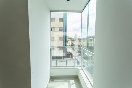 Varanda da Suíte de apartamento à venda com 3 quartos, 78m² em Carvalho de Brito, Belo Horizonte