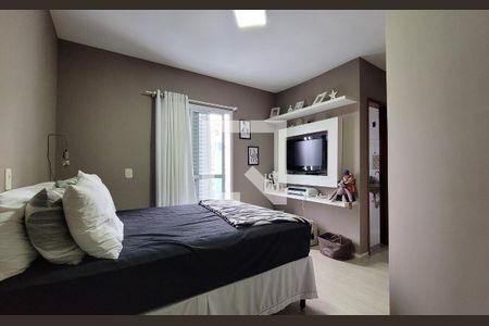 Suíte de apartamento para alugar com 2 quartos, 60m² em Vila Helena, Santo André