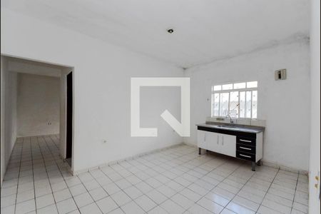 Sala/Cozinha de casa para alugar com 1 quarto, 53m² em Parque Mikail, Guarulhos
