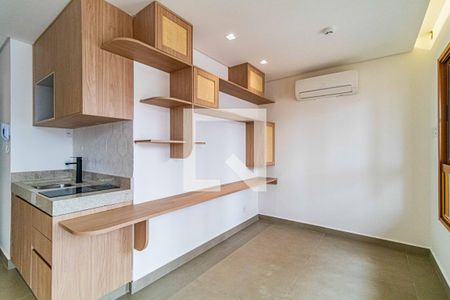 Studio à venda com 38m², 1 quarto e sem vagaSala