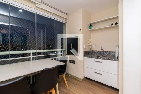 Varanda Gourmet de apartamento à venda com 3 quartos, 78m² em Jardim Pereira Leite, São Paulo
