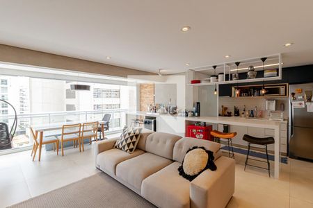 Apartamento à venda com 74m², 1 quarto e 2 vagasSala/Cozinha