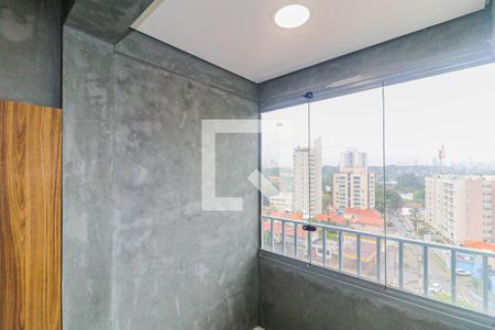 Varanda de kitnet/studio para alugar com 1 quarto, 20m² em Jardim das Acácias, São Paulo