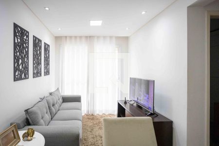 Sala de apartamento para alugar com 2 quartos, 57m² em Jardim Celeste, Diadema