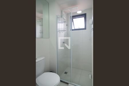 Banheiro de kitnet/studio à venda com 1 quarto, 24m² em Consolação, São Paulo