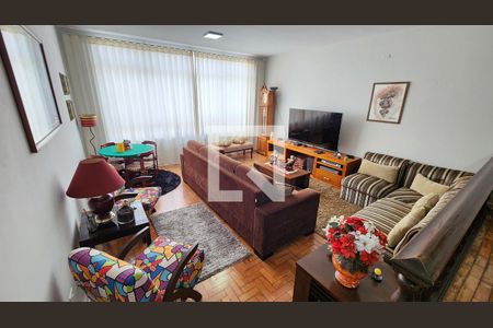 Sala de apartamento para alugar com 4 quartos, 166m² em José Menino, Santos