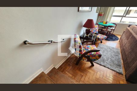 Detalhe Sala de apartamento para alugar com 4 quartos, 166m² em José Menino, Santos