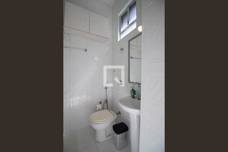 Banheiro social -  de apartamento à venda com 1 quarto, 40m² em Copacabana, Rio de Janeiro
