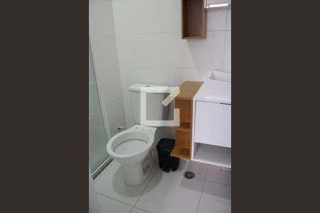 Banheiro de apartamento para alugar com 1 quarto, 29m² em Belenzinho, São Paulo