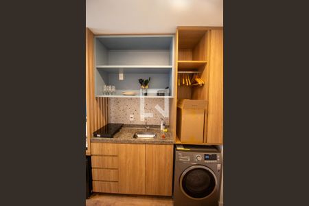 Quarto / Cozinha de apartamento à venda com 1 quarto, 17m² em Cidade Antônio Estevão de Carvalho, São Paulo