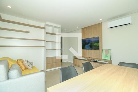 Sala de apartamento à venda com 1 quarto, 47m² em Farroupilha, Porto Alegre