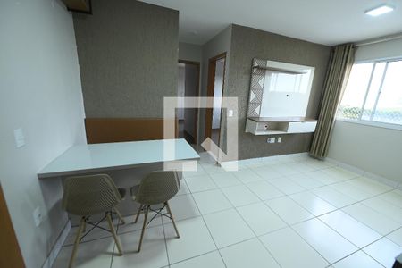 Sala de apartamento para alugar com 2 quartos, 50m² em Setor Faicalville, Goiânia